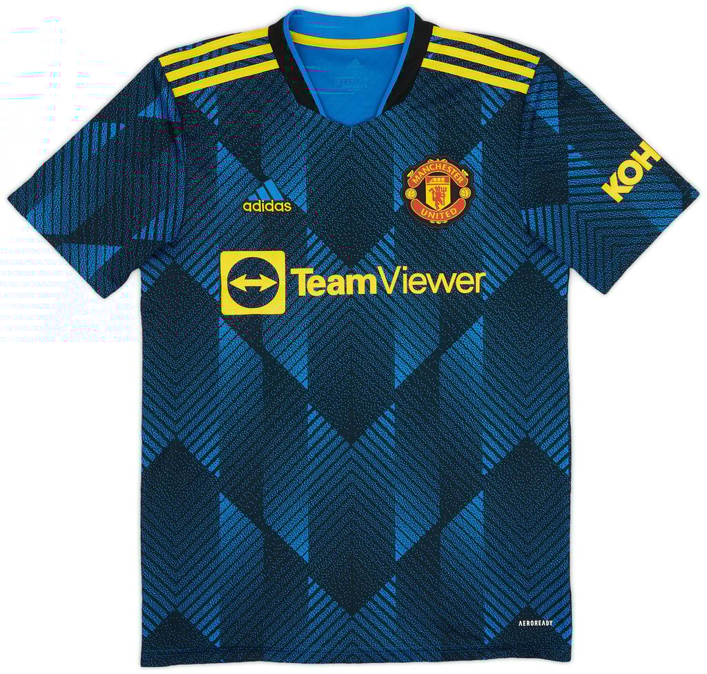 2021-22 Manchester United Third Shirt Rashford #10 - 9/10 - (S)