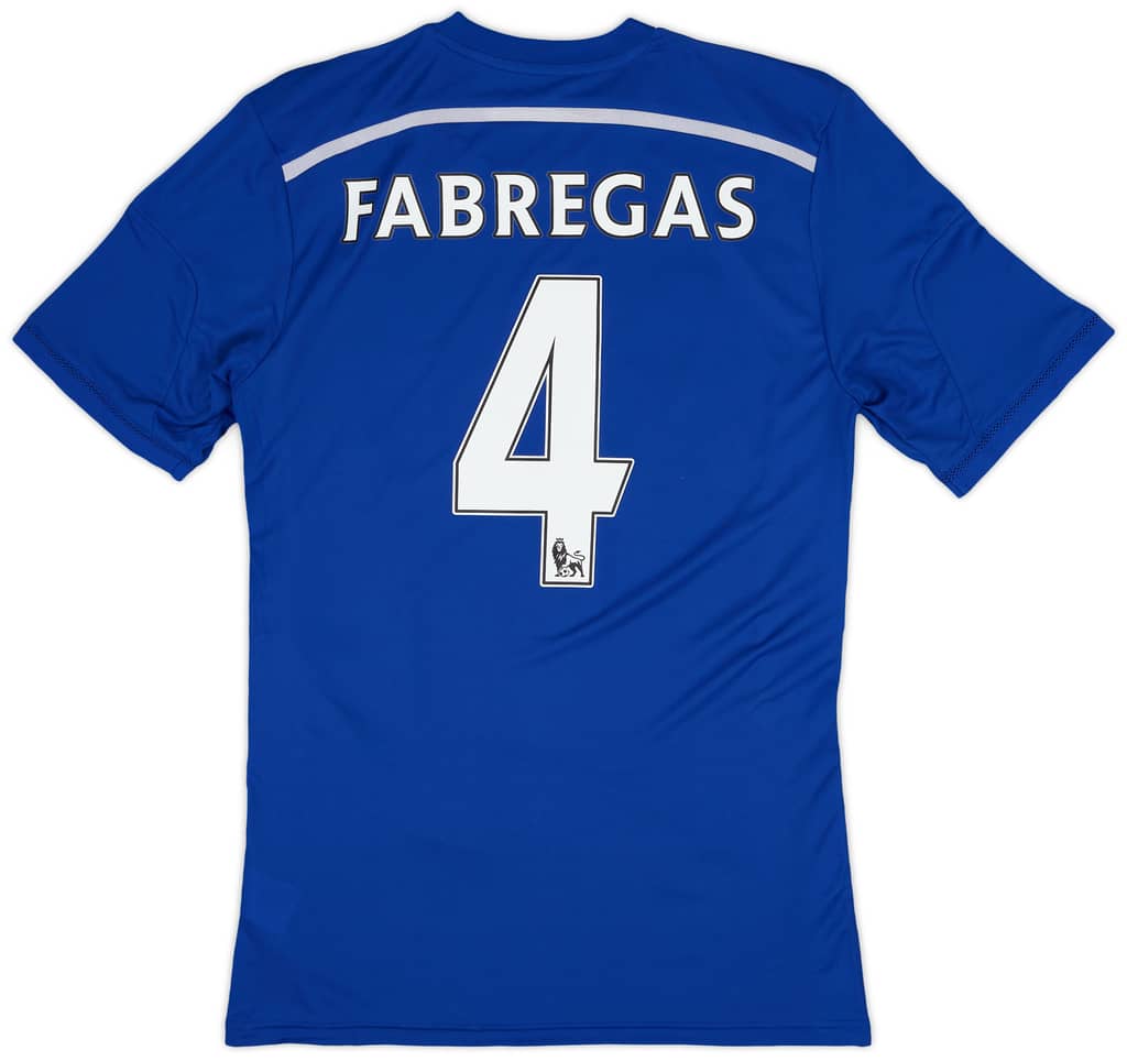 2014-15 Chelsea Home Shirt Fabregas #4 - 8/10 - (S)