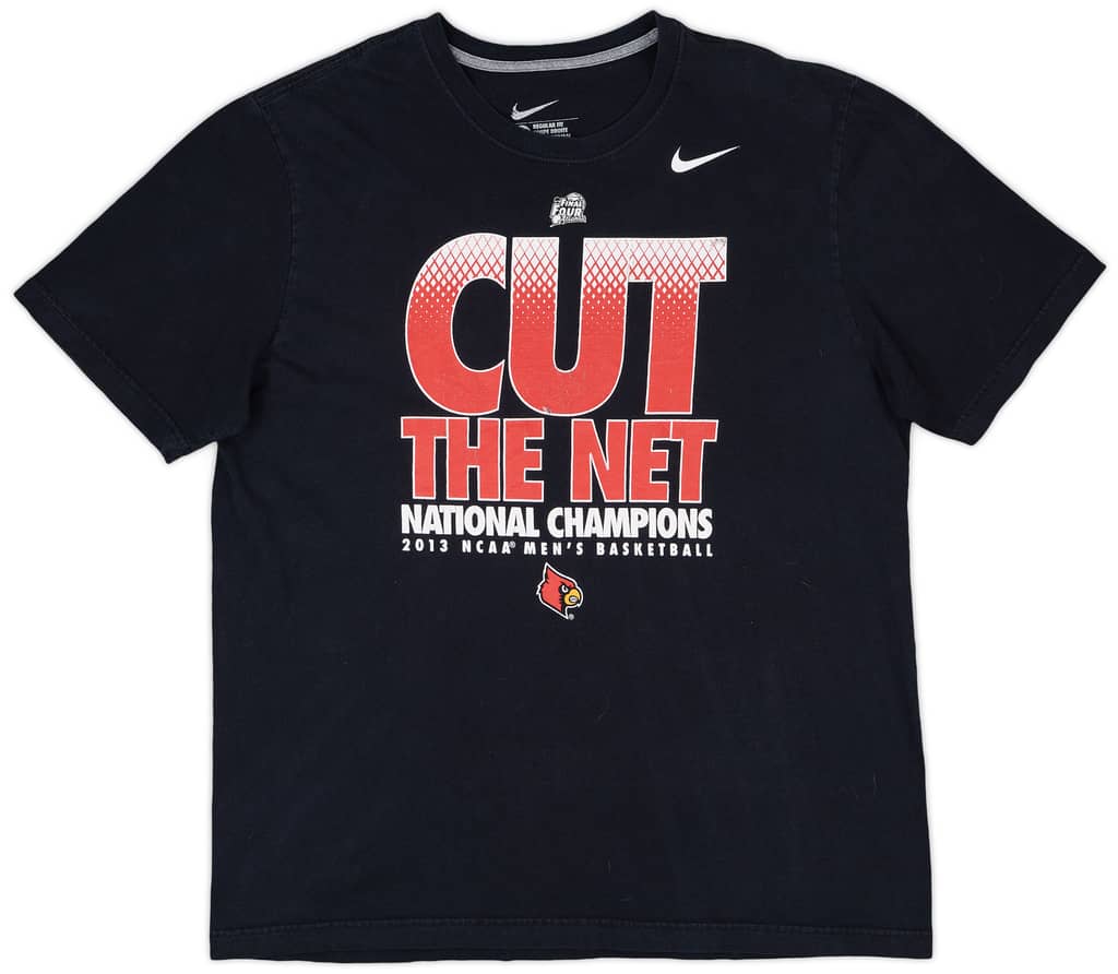 2013 Louisville Cardinals National Champions Nike Tee - 6/10 - (XL)