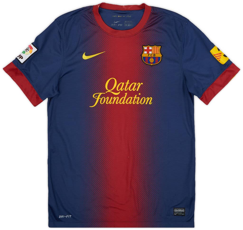 2012-13 Barcelona Home Shirt Messi #10 - 6/10 - (S)