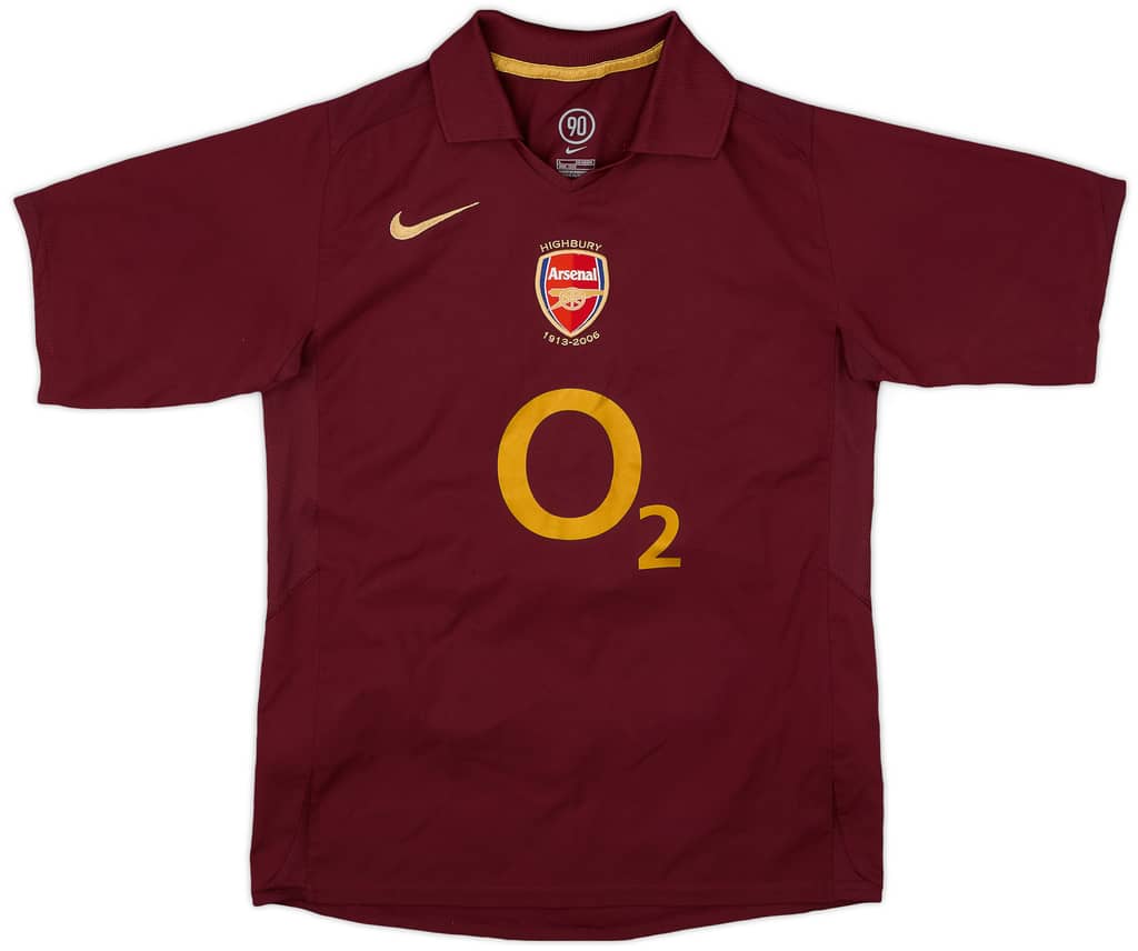 2005-06 Arsenal Home Shirt - 9/10 - (L.Boys)