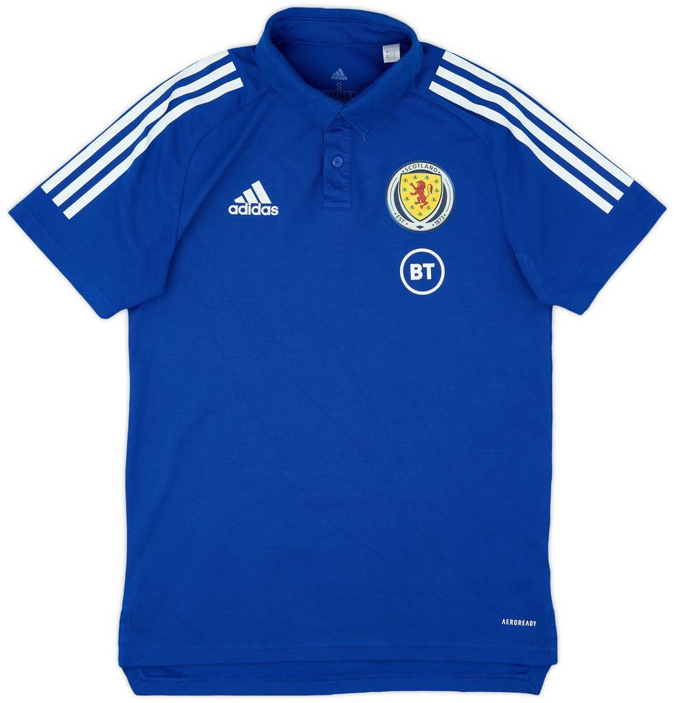 2019-20 Scotland adidas Polo Shirt - 8/10 - (S)