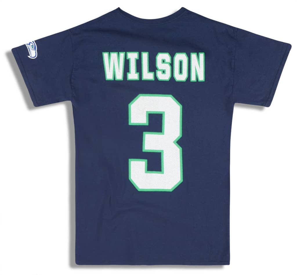 2012-15 Seattle Seahawks Wilson #3 NFL Tee M