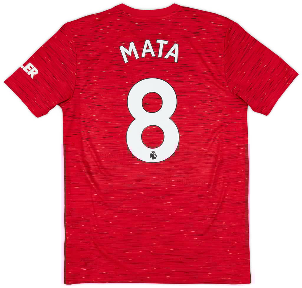 2020-21 Manchester United Home Shirt Mata #8 - 8/10 - (M)