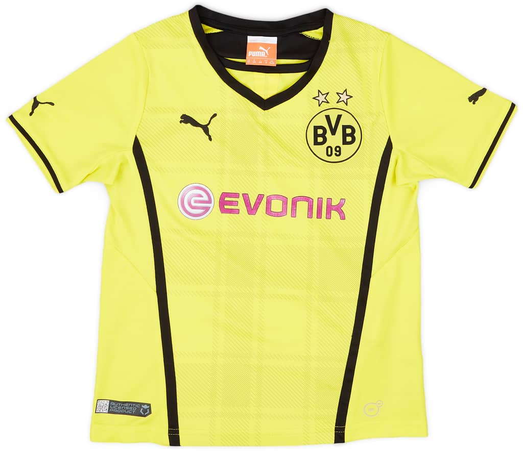 2013-14 Borussia Dortmund Home Shirt - 8/10 - (S.Boys)