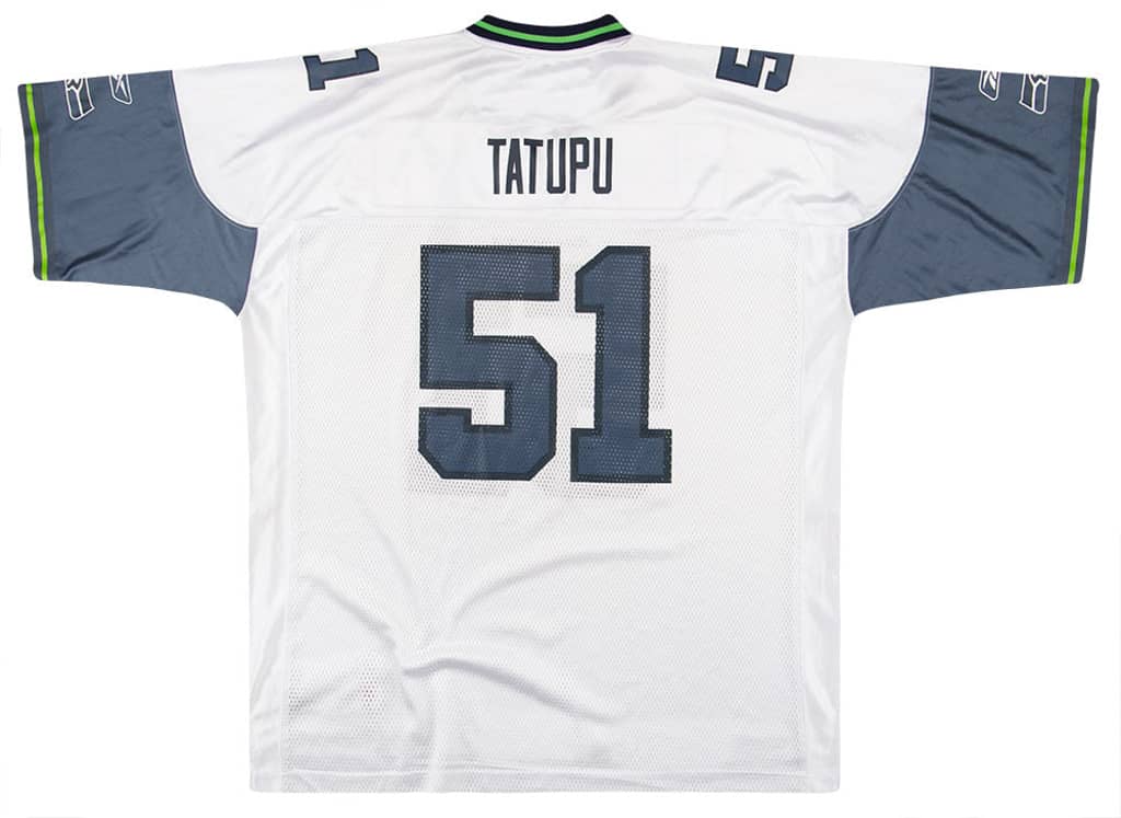 2005-06 Seattle Seahawks Tatupu #51 Reebok On Field Jersey (Away) XXL