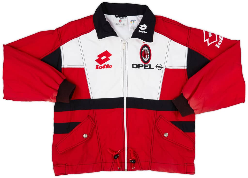 1994-95 AC Milan Lotto Track Jacket - 8/10 - (M)