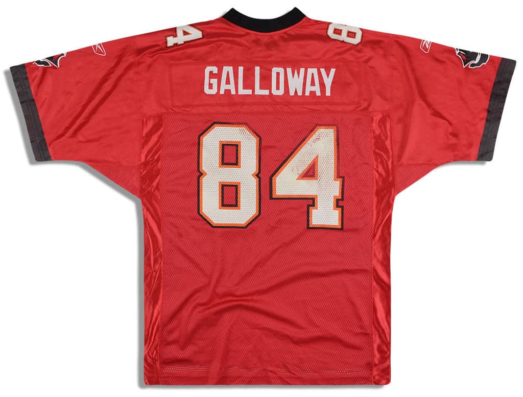 2004 Tampa Bay Buccaneers Galloway #84 Reebok On Field Jersey (Home) M
