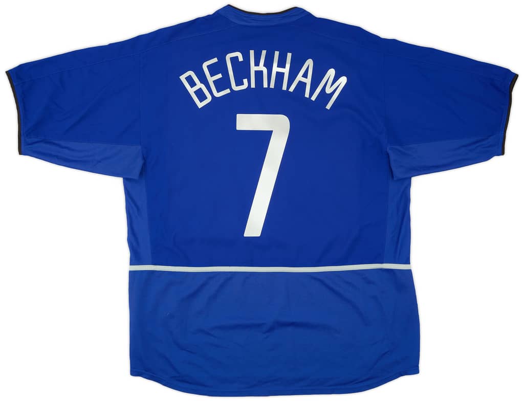 2002-03 Manchester United Third Shirt Beckham #7 - 5/10 - (XL)