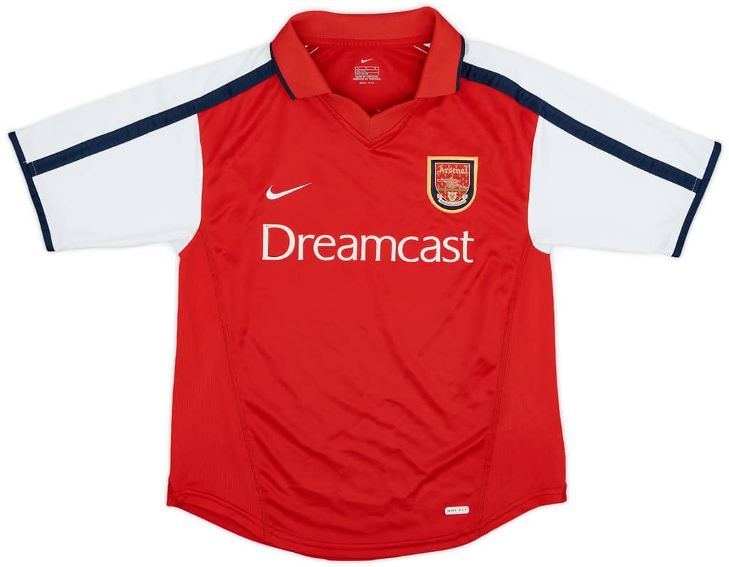 2000-02 Arsenal Home Shirt - 6/10 - (L.Boys)