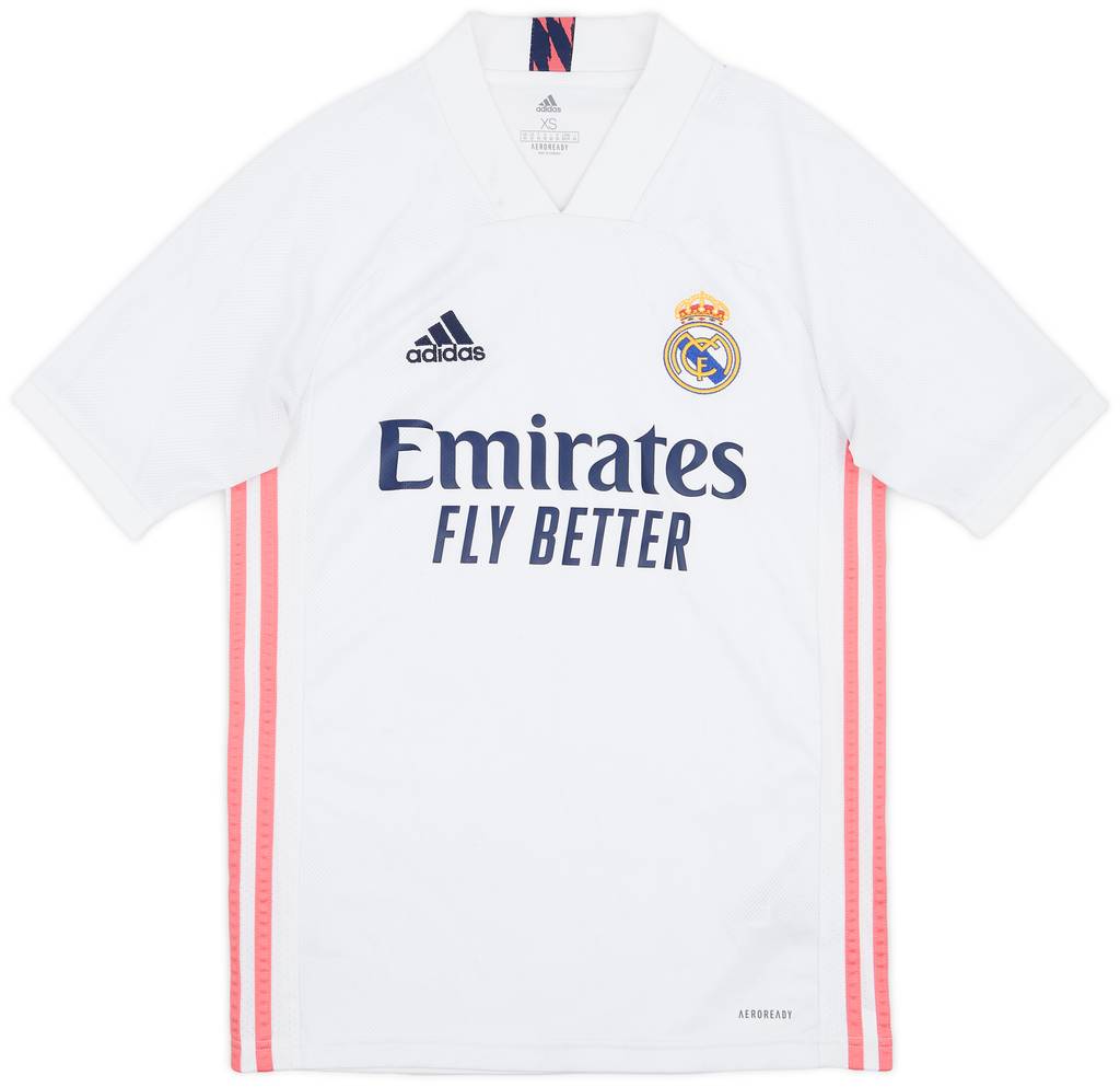 2020-21 Real Madrid Home Shirt - 5/10 - (XS)