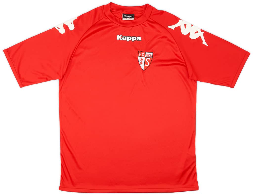 2009-10 FC Sion Kappa Training Shirt - 9/10 - (XL)