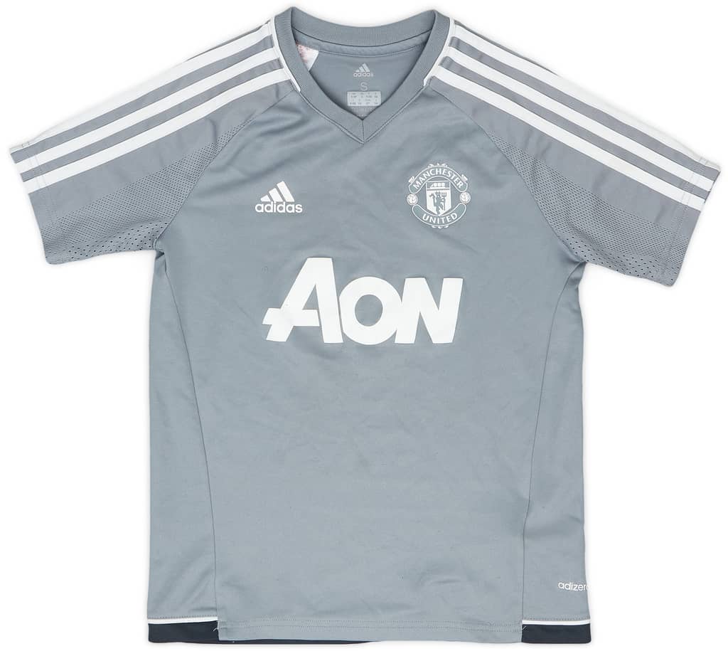 2017-18 Manchester United adidas Training Shirt - 7/10 - (S.Boys)