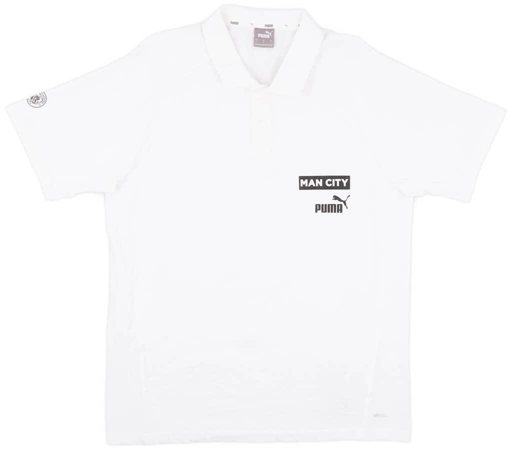 2021-22 Manchester City Puma Polo Shirt - 10/10 - (L)