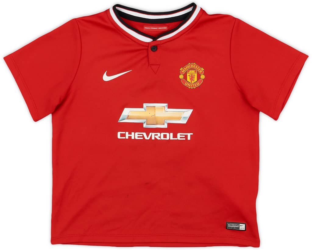 2014-15 Manchester United Home Shirt V.Persie #20 - 6/10 - (6-7Years)