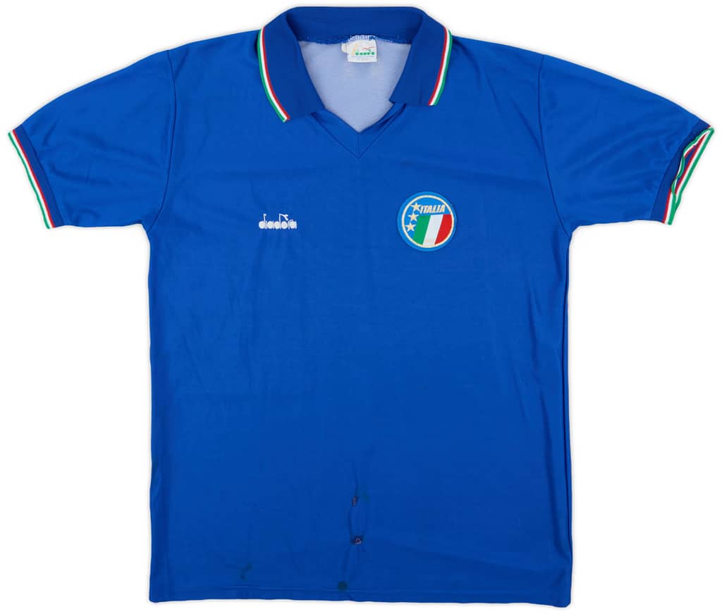 1986-90 Italy Home Shirt - 3/10 - (L)