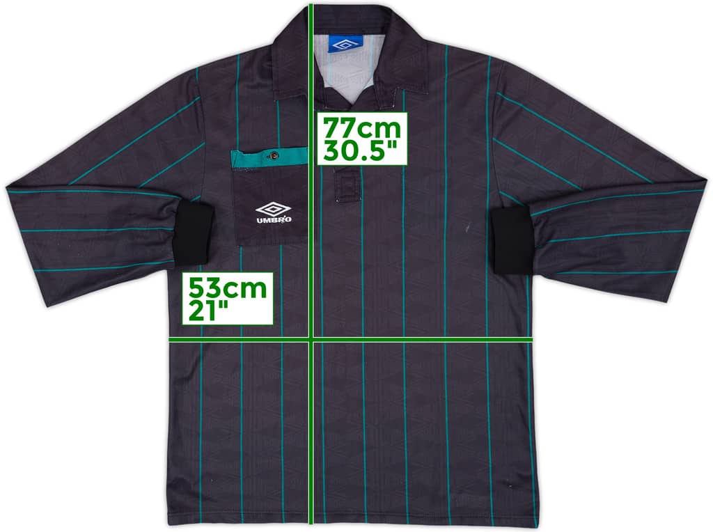 1990s Umbro Referee L/S Shirt - 6/10 - (XXL)