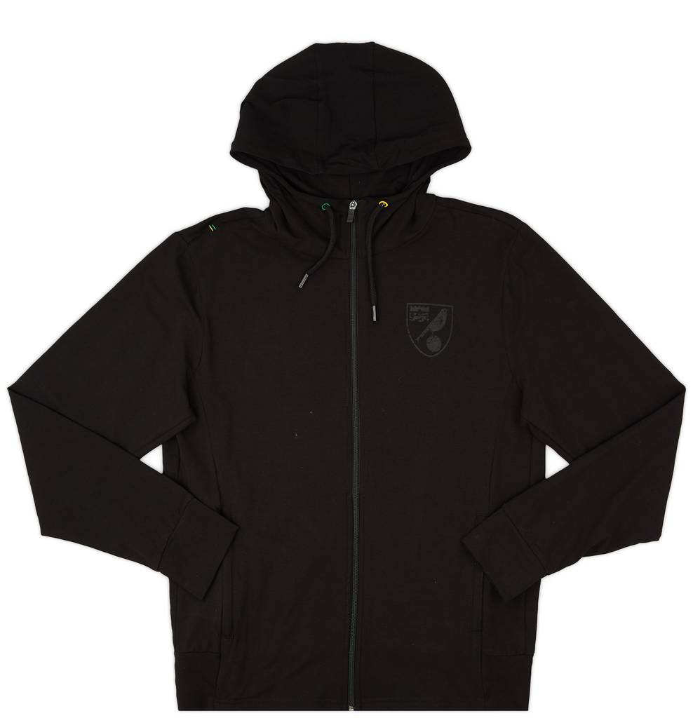 2017-18 Norwich Errea Hooded Jacket (M)