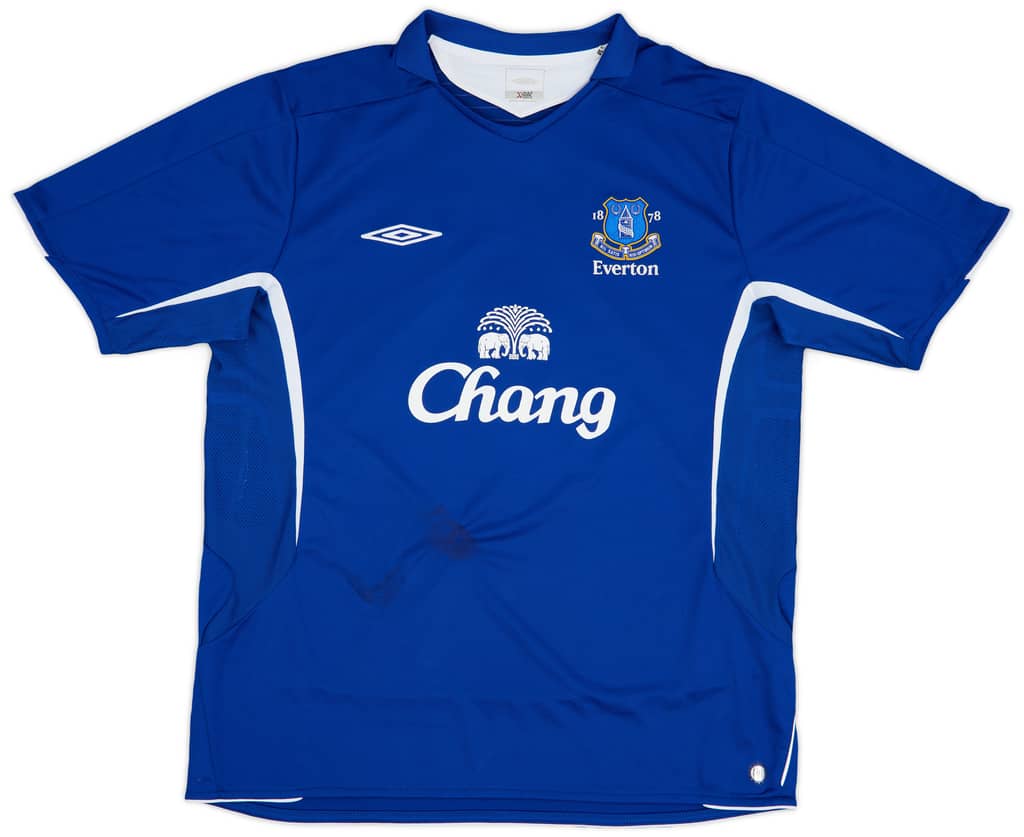 2005-06 Everton Home Shirt Arteta #6 - 5/10 - (XL)