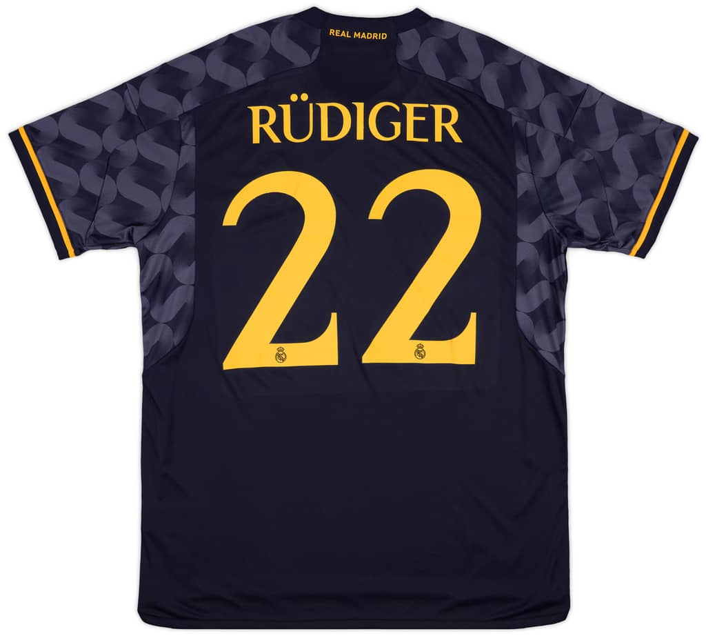 2023-24 Real Madrid Away Shirt Rudiger #22 (XL)