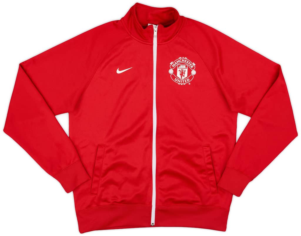 2013-14 Manchester United Nike Track Jacket - 8/10 - (M)
