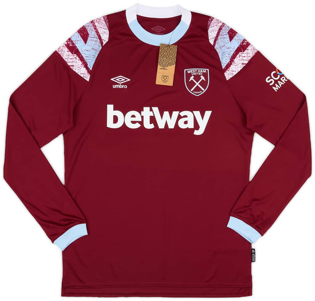 2022-23 West Ham Home L/S Shirt