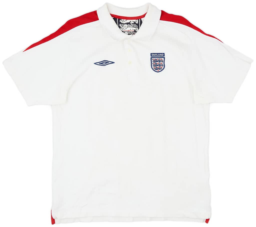 2006-07 England Umbro Polo Shirt - 6/10 - (L)