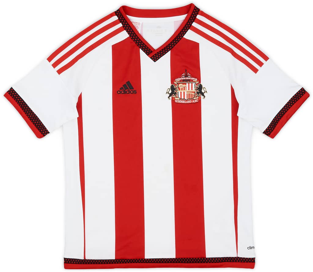 2015-16 Sunderland Home Shirt - 8/10 - (M.Boys)