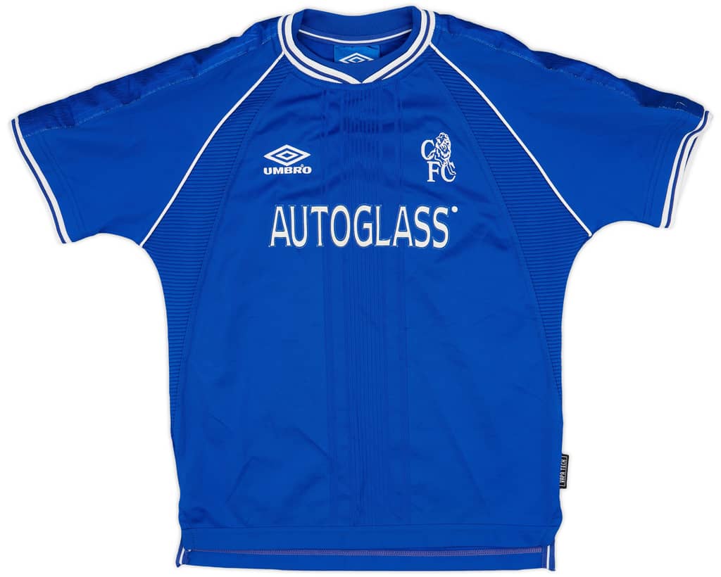 1999-01 Chelsea Home Shirt - 8/10 - (L.Boys)