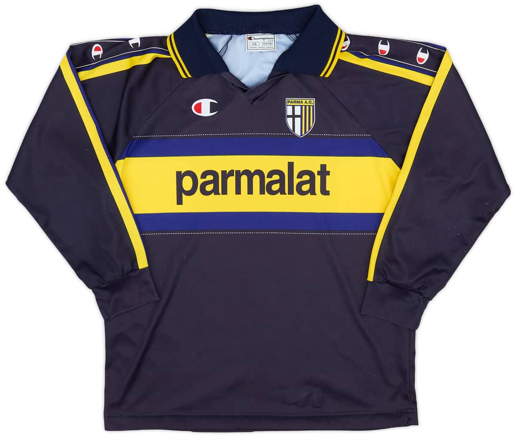 1999-00 Parma Basic Third L/S Shirt - 7/10 - (S.Boys)