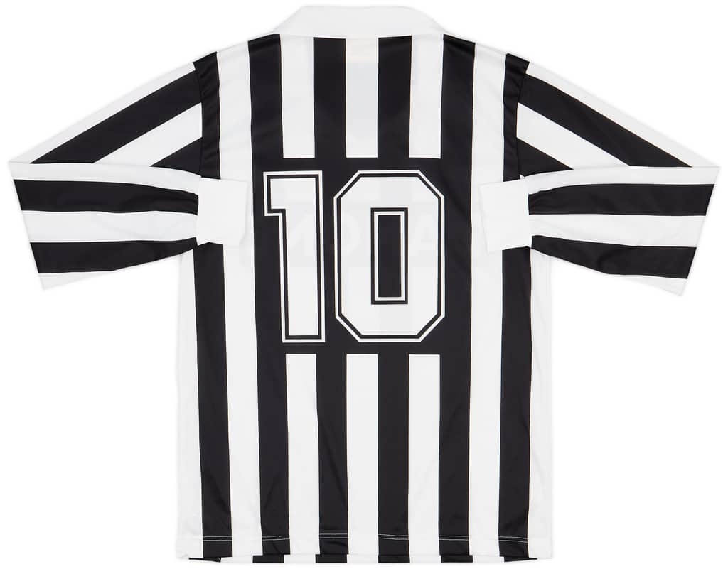 1992-94 Juventus Basic Home L/S Shirt #10 - 8/10 - (L)