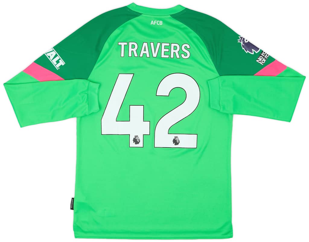 2023-24 Bournemouth Match Issue GK Shirt Travers #42