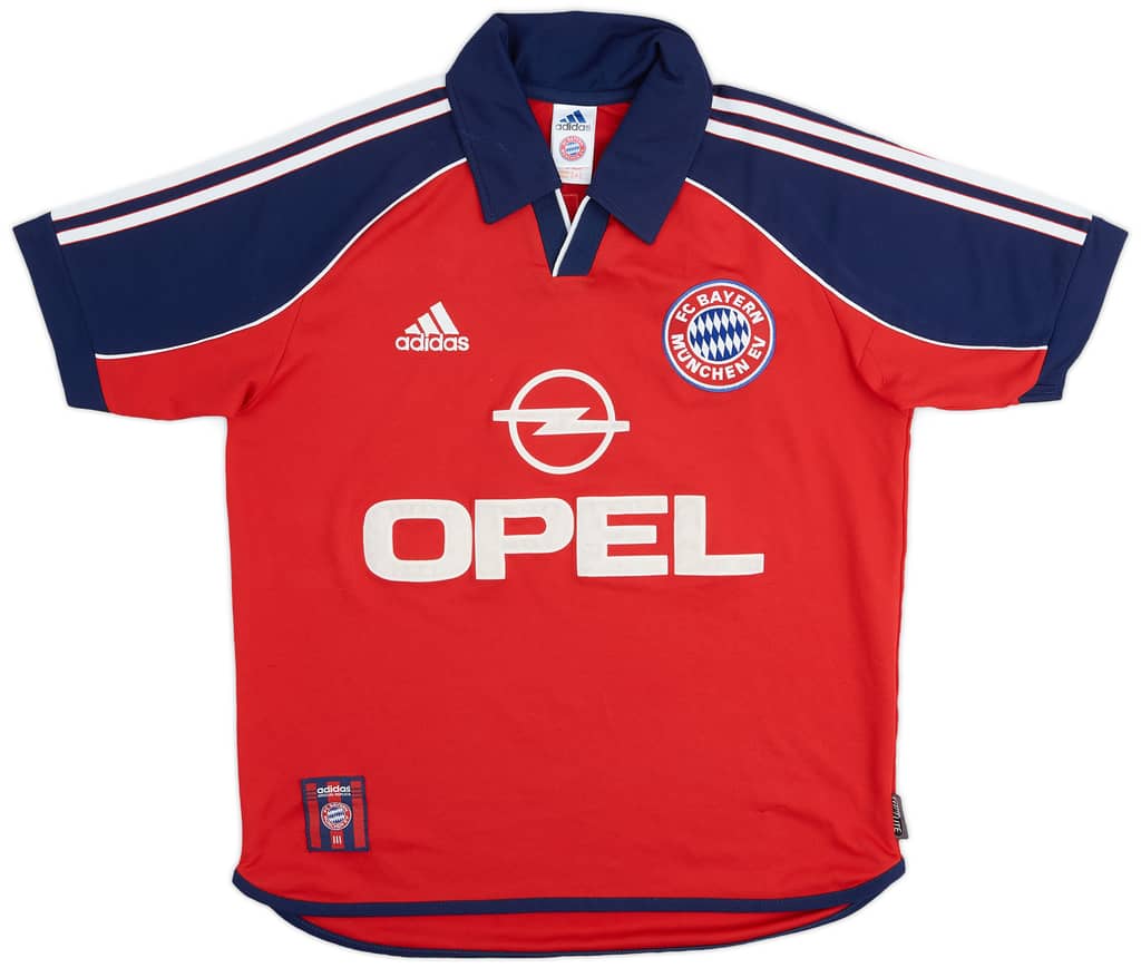 1999-01 Bayern Munich Home Shirt - 7/10 - (Y)