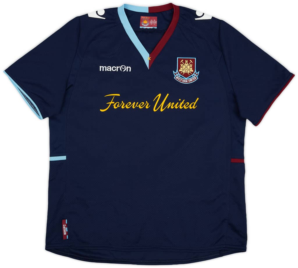 2012-13 West Ham Away Shirt Reid #2 - 8/10 - (XS)