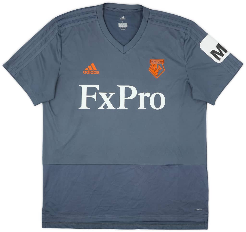 2018-19 Watford adidas Training Shirt - 8/10 - (L)