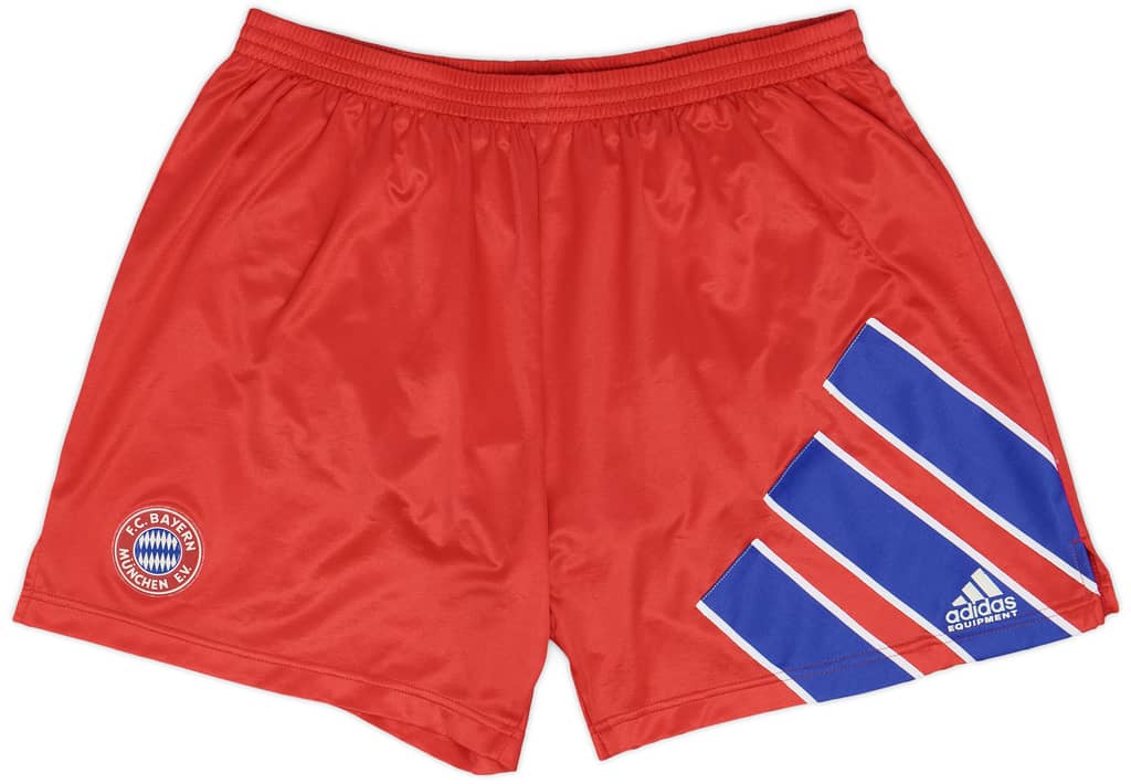 1991-93 Bayern Munich Home Shorts - 8/10 - (XL)