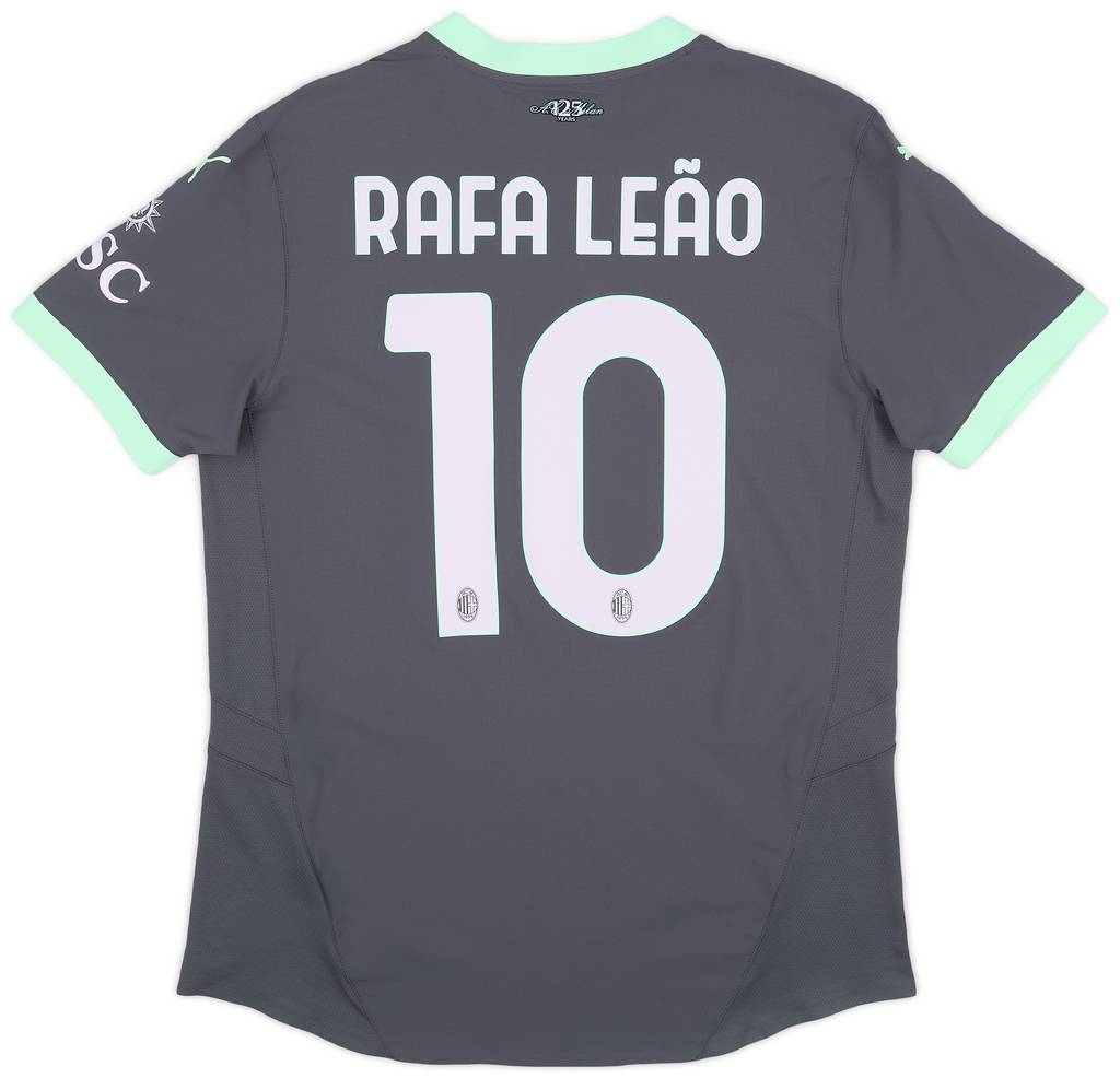 2024-25 AC Milan Authentic Third Shirt Rafa Leao #10