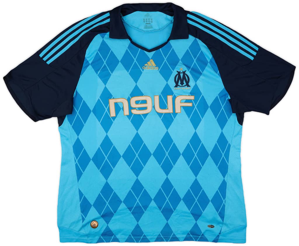 2008-09 Olympique Marseille Away Shirt Ben Arfa #20 - 5/10 - (XL)