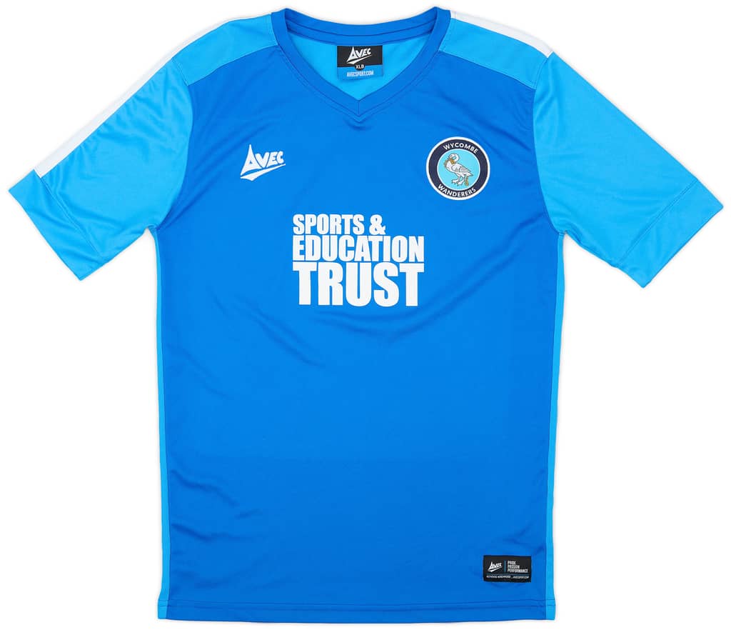 2018-19 Wycombe Avec Training Shirt - 9/10 - (XL.Boys)