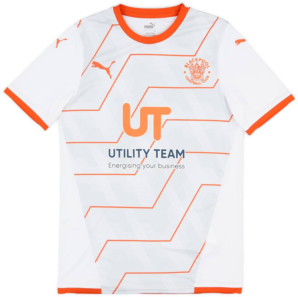 2021-22 Blackpool Away Shirt - 8/10 - (S)