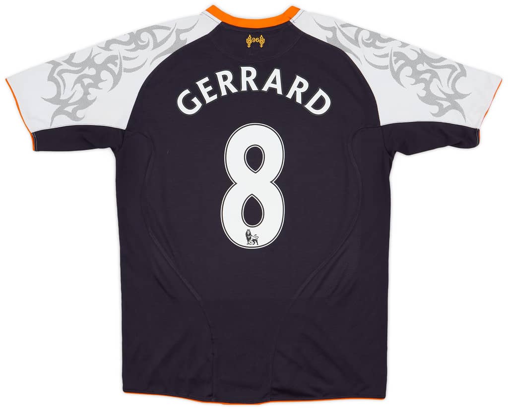 2012-13 Liverpool Third Shirt Gerrard #8 - 5/10 - (M)