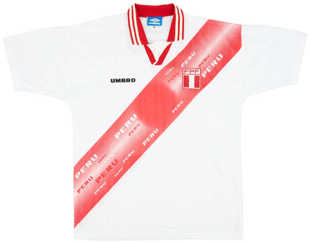 1996-98 Peru Home Shirt - 9/10 - (L)
