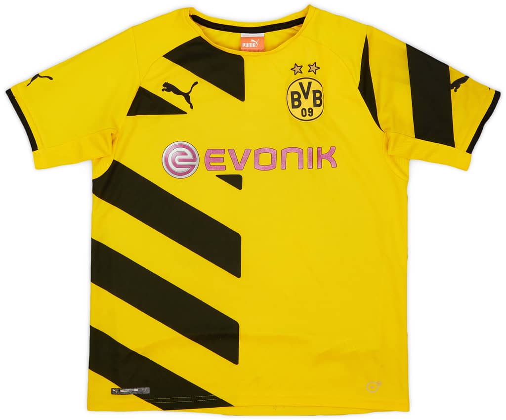 2014-15 Borussia Dortmund Home Shirt - 7/10 - (L.Boys)