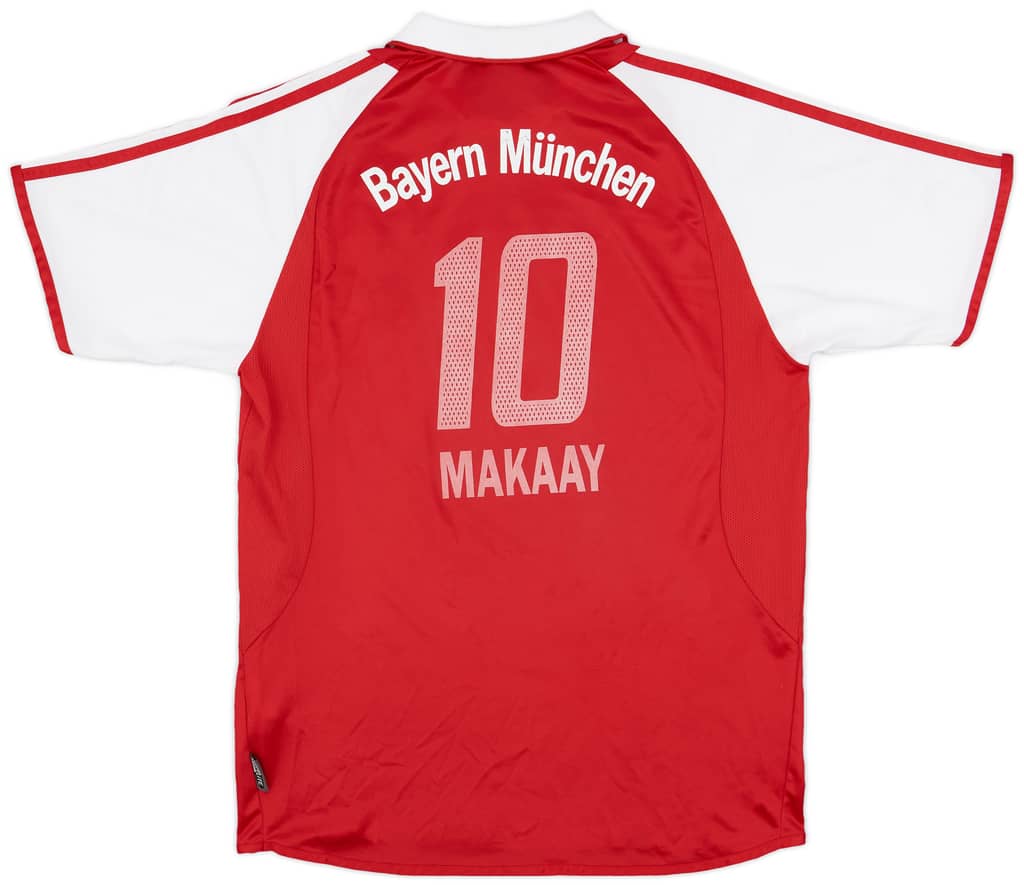 2003-04 Bayern Munich Home Shirt Makaay #10 - 5/10 - (XL.Boys)