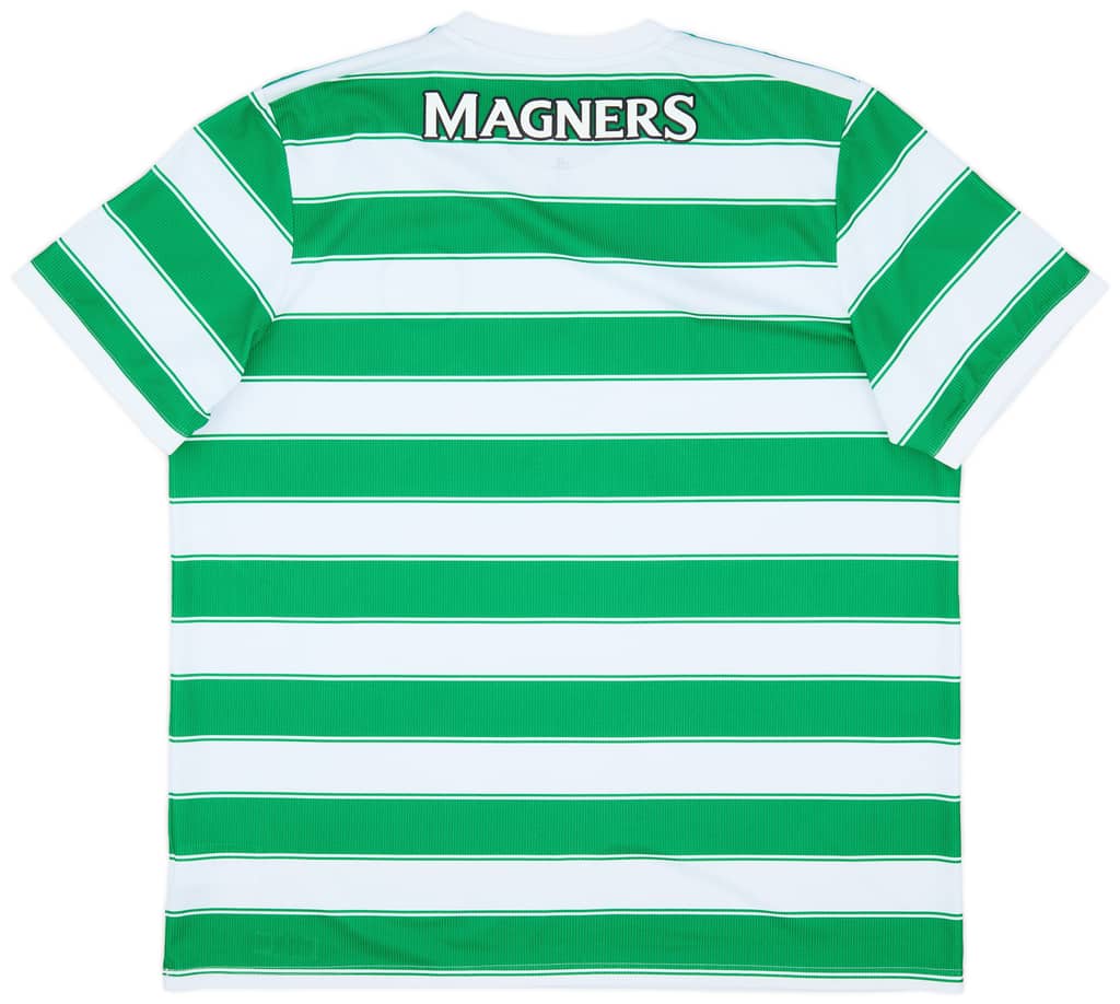 2021-22 Celtic Home Shirt - 8/10 - (XXL)