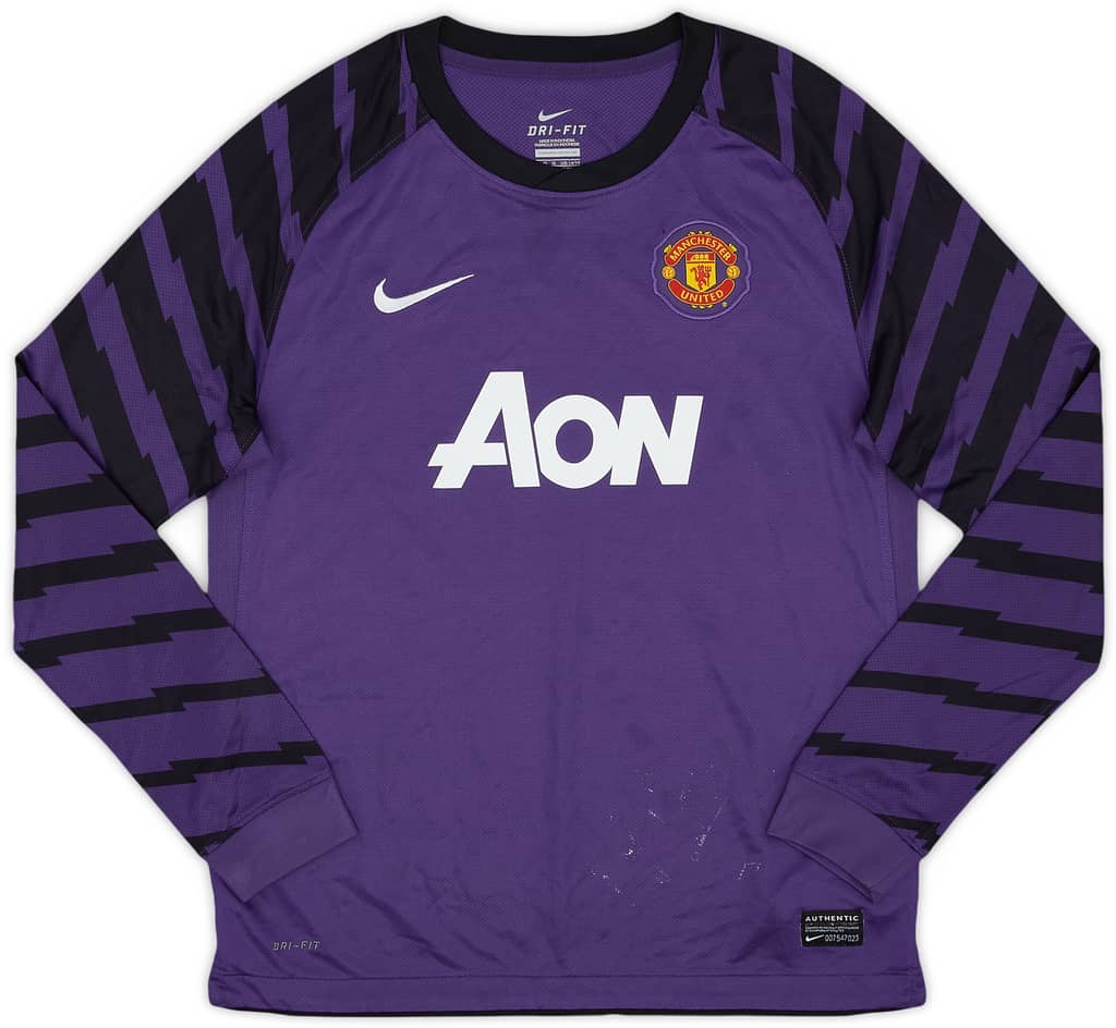 2010-11 Manchester United GK Shirt - 6/10 - (L.Boys)
