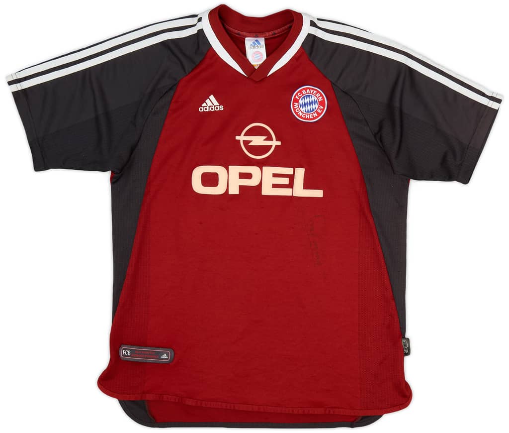 2001-02 Bayern Munich Home Shirt Hargreaves #23 - 7/10 - (XL.Boys)