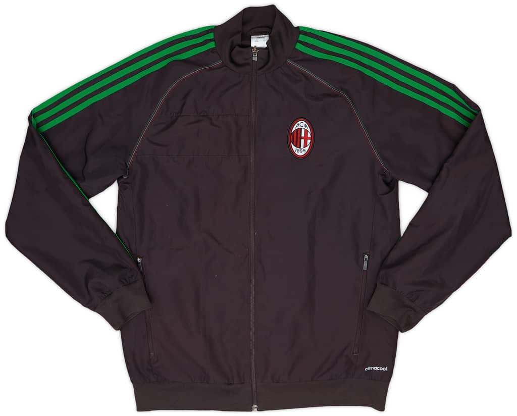 2013-14 AC Milan adidas Track Jacket - 8/10 - (S)