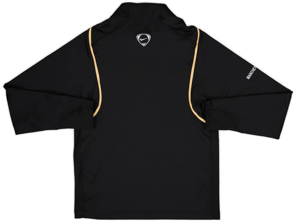 2006-07 Manchester United Nike 1/4 Zip Drill Top - 9/10 - (S)