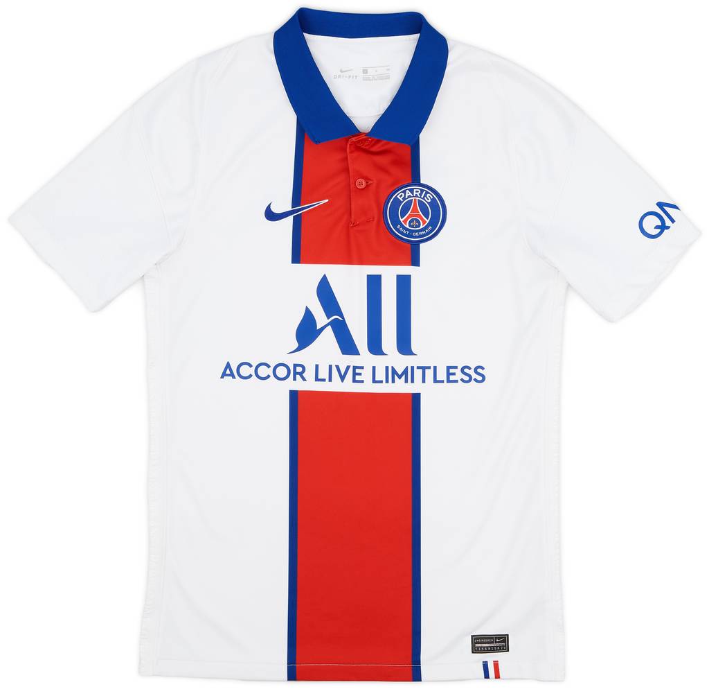 2020-21 Paris Saint-Germain Away Shirt - 7/10 - (S)